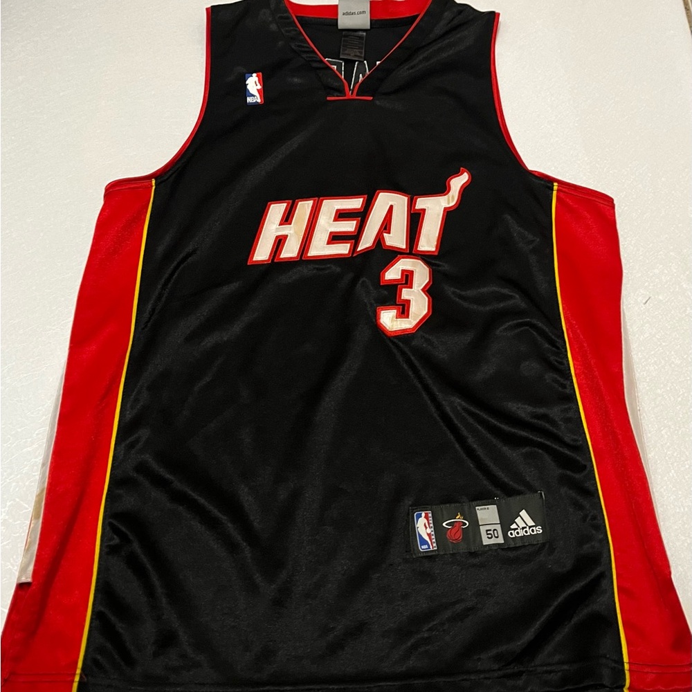Dwayne Wade Blck Miami Heat jersey